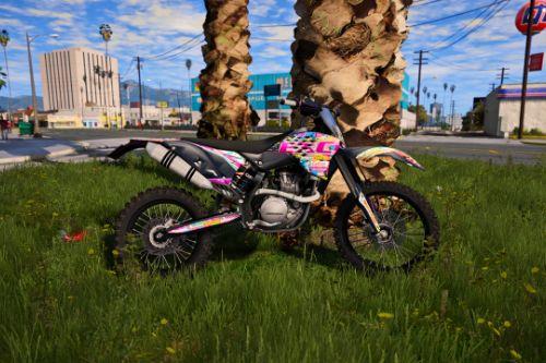 KTM EXC 530 " Unbranded Graphics "